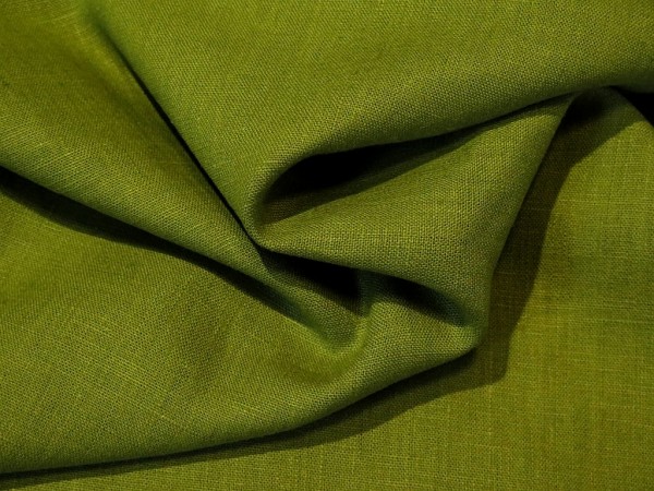 Leinen "Grob" olive
