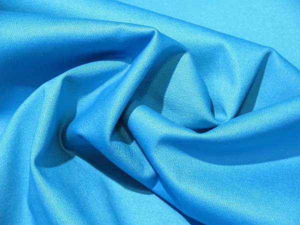 Baumwollgabardine "aqua"