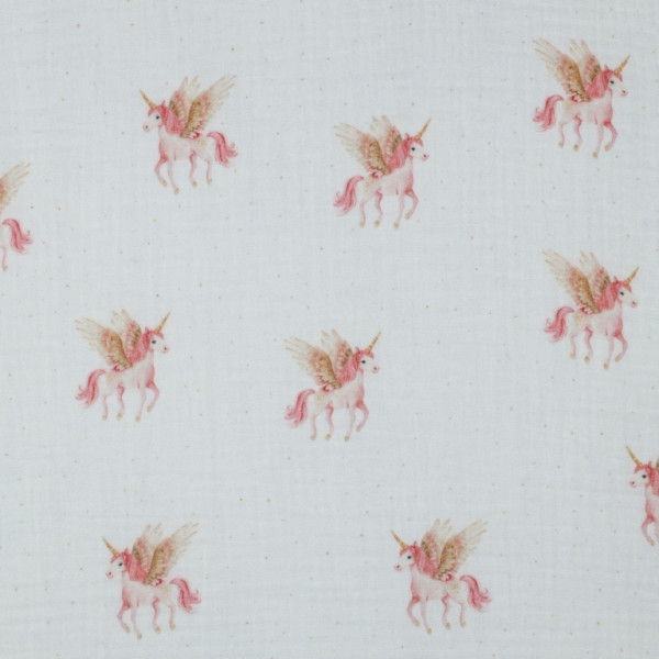 Musselin "Pegasi-Einhorn"