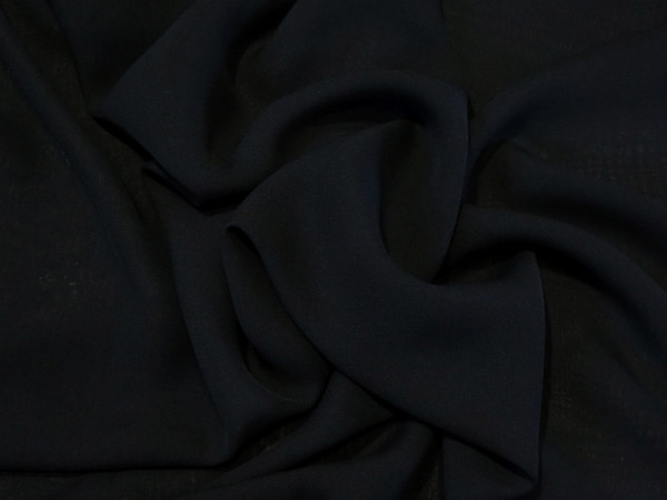 Chiffon "dunkelblau"