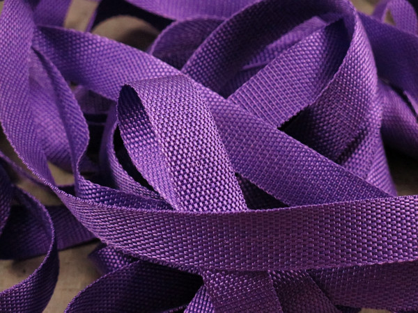 Gurtband 25mm "violett"