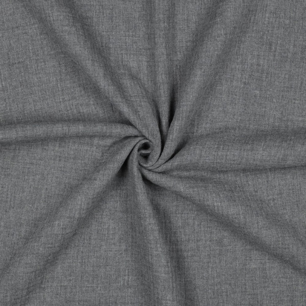 Musselin meliert "grau"