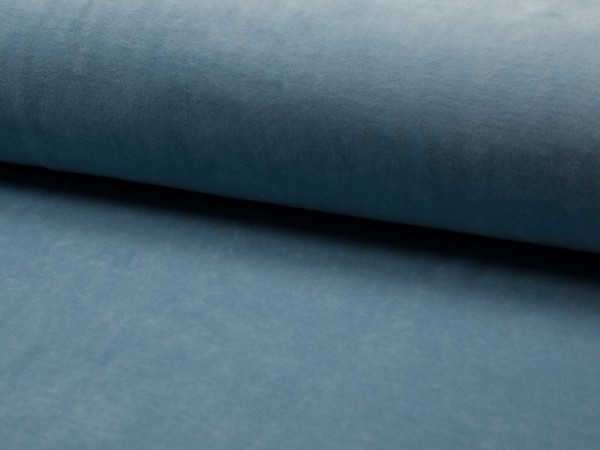 Nicky Velour "rauchblau"