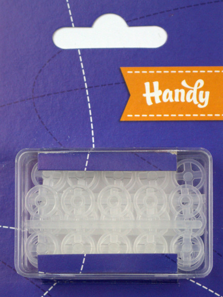 Druckknöpfe " transparent " 13mm