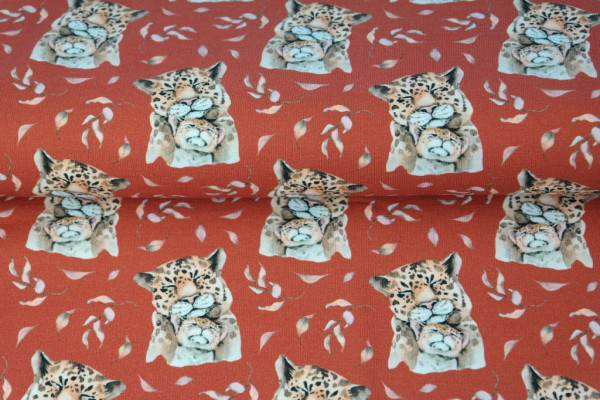 Sweat "Leoparden Mama" rost