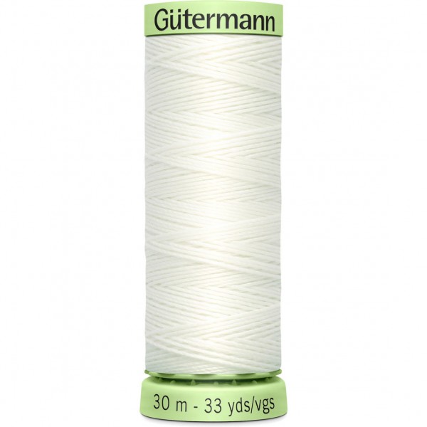 Knopflochgarn - Zierstichfaden - offwhite