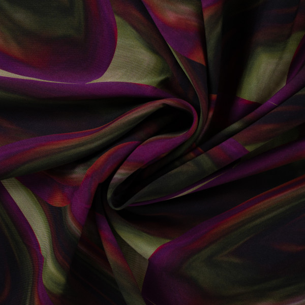 EcoVero Viskose Twill "Big Waves"