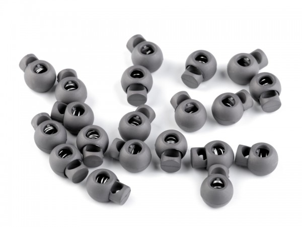Kordelstopper "grau"