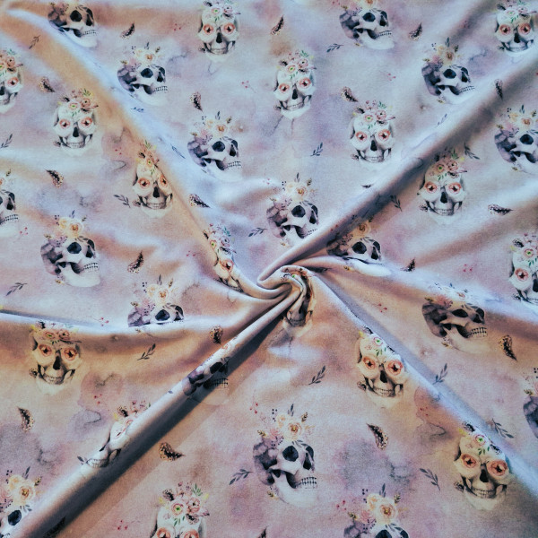 Sweat "Skulls&Roses" flieder