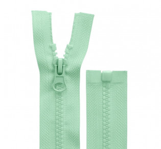 Reissverschluss teilbar - 5mm Dekor - mint Reissverschluss teilbar - 5mm Dekor - mint