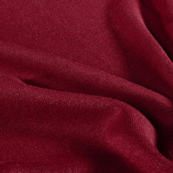 Viskose Strickstoff "Heavy Knit" bordo meliert