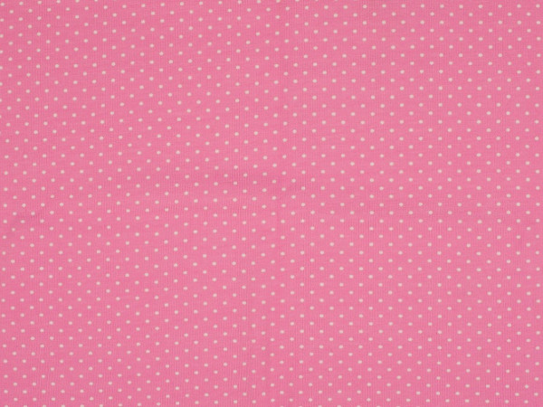 Baumwolljersey "Dots" rosa