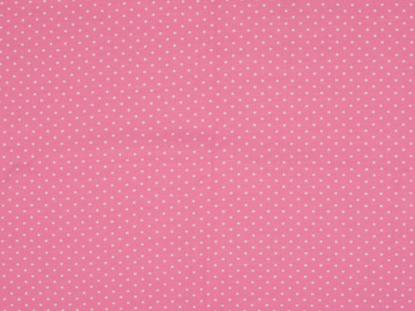 Baumwolljersey "Dots" rosa