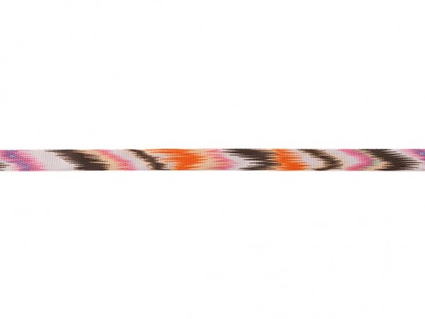 Flachkordel Multi "orange/army"