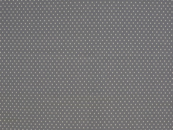 Baumwolljersey "Dots" grau
