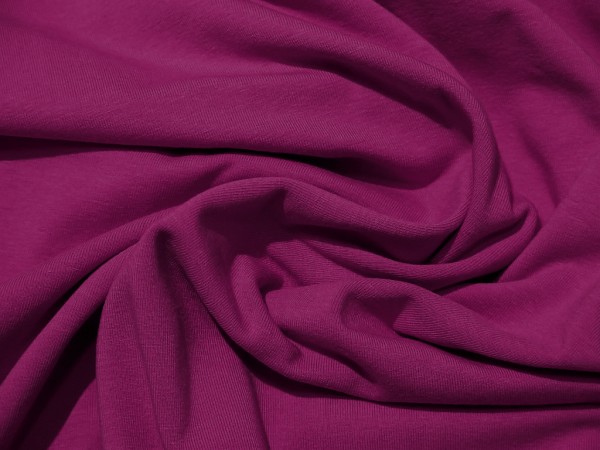 Baumwolljersey "magenta"