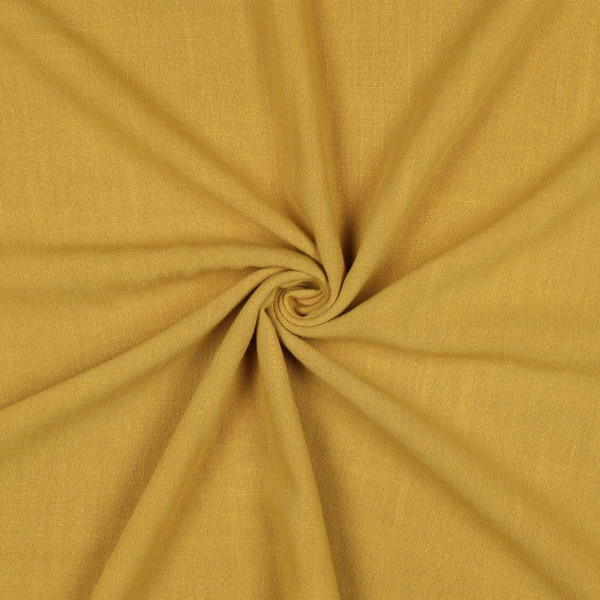 Viskose-Leinen Washed "ochre"