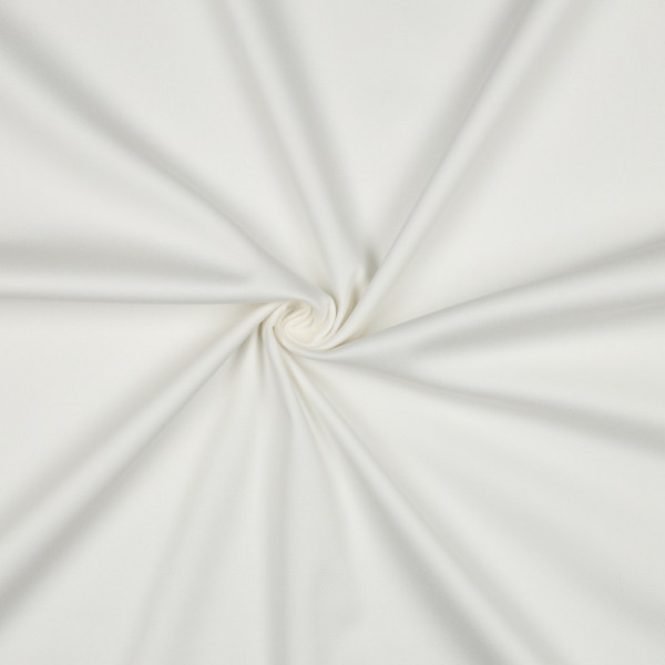 Stretch-Baumwollsatin "weiss"