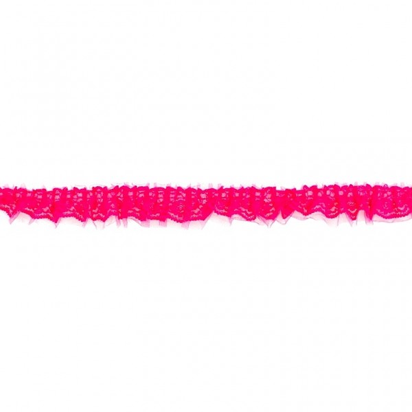Plisse Spitze "pink"