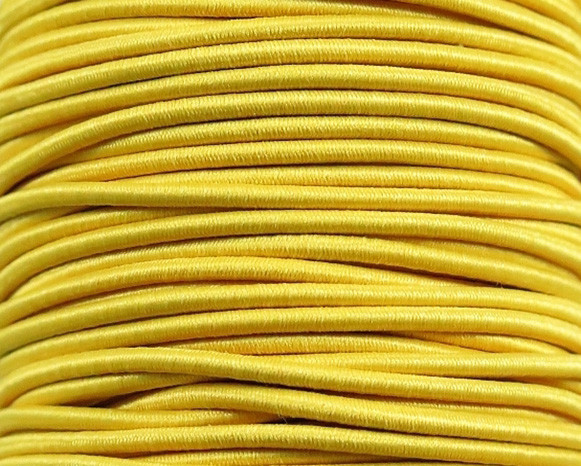 Gummikordel " gelb " 3mm