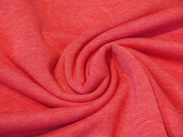 Kuschelsweat "Jogging melange" coralle