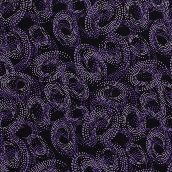Viskosejersey "galaxy" violett