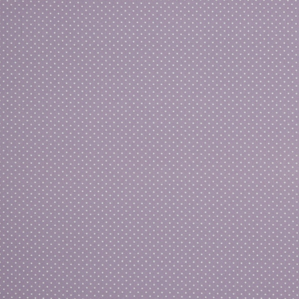 Baumwollstoff Popeline "mini Dots" lilac