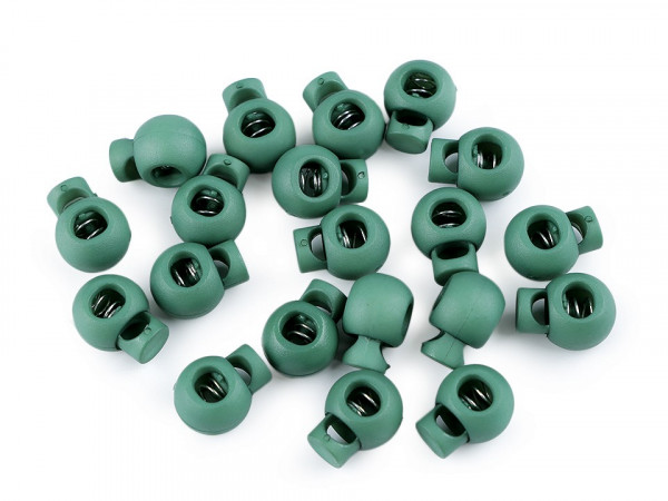 Kordelstopper "smaragdgrün"