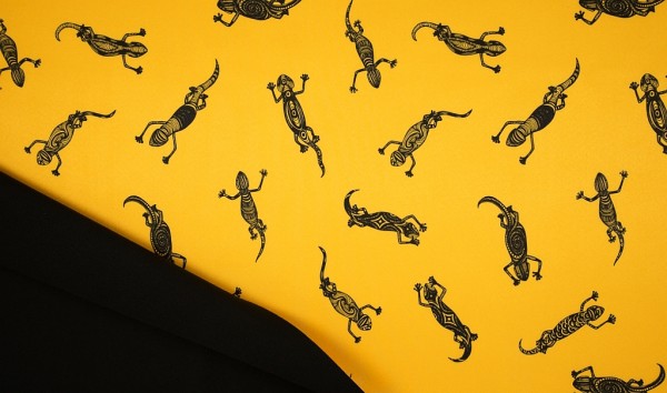 Softshell "Lizzards" ocker