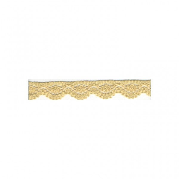 Nylonspitze Flower 12mm "sand"