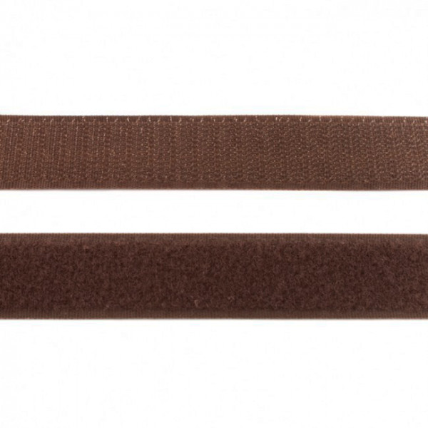 Klettband 25mm "braun"