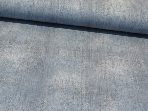 Baumwolljersey "Jeansoptik" denim grau