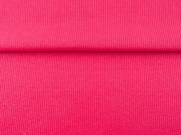 Rippbündchen 2*2 "pink"