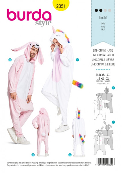 Einhorn + Hase - 2351