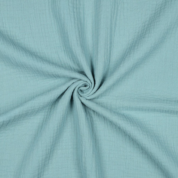 Musselin "teal"