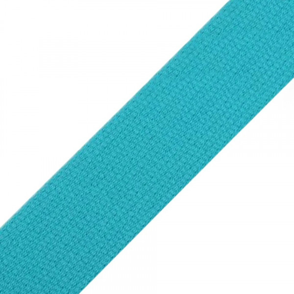 Baumwollgurtband "türkis" 30mm