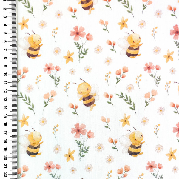 Baumwollstoff "Lovley Bee"