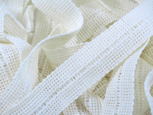 Wolltresse "weiss"
