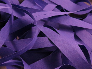 Baumwoll-Schrägband 30mm "lavendel" Baumwoll-Schrägband 30mm "lavendel"