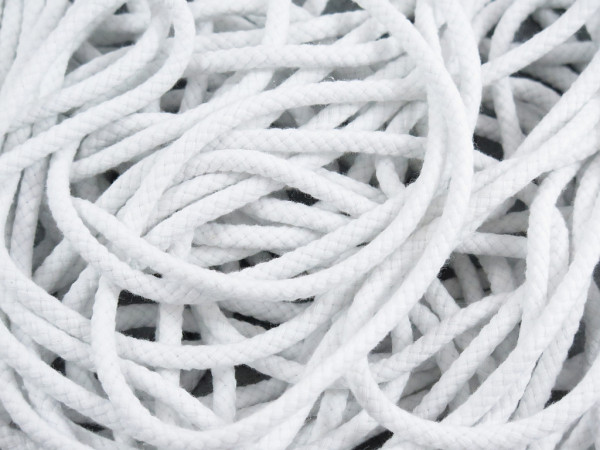 Kordel 5mm weiss