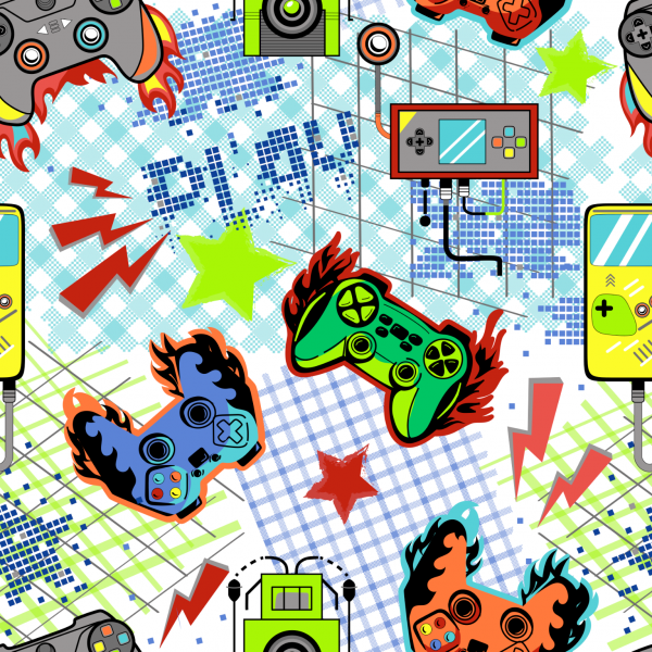 Baumwolljersey "Play"