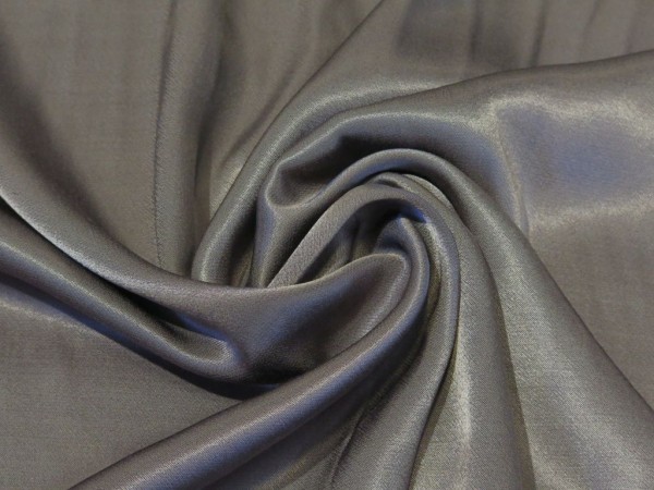 Viskose Satin "grau"