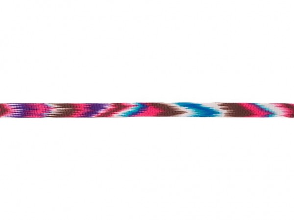 Flachkordel Multi "pink/lila"