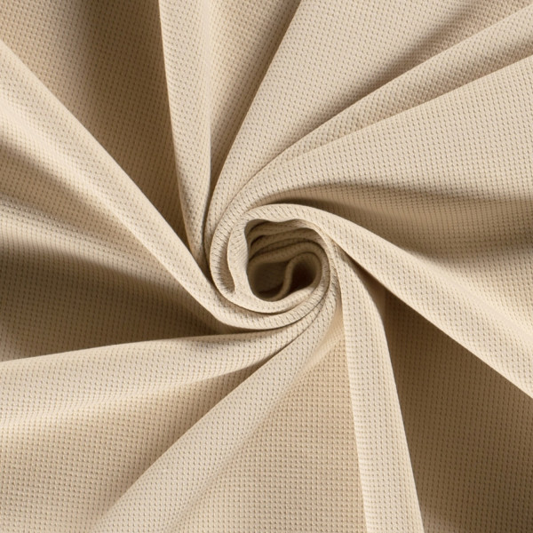 Baumwoll Waffelstrick " beige