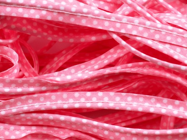 Paspel Dots "rosa" 10mm