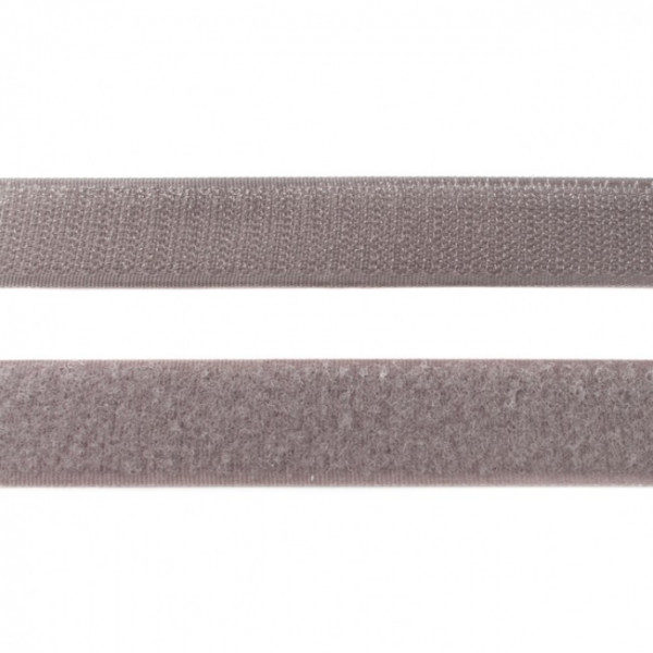 Klettband 25mm "grau"