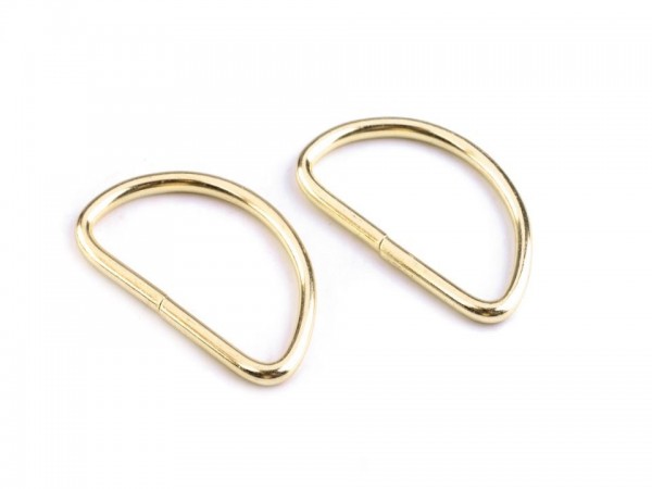 D-Ring " gold " 25mm