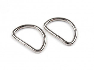 D-Ring " nickel " 25mm D-Ring " nickel " 25mm