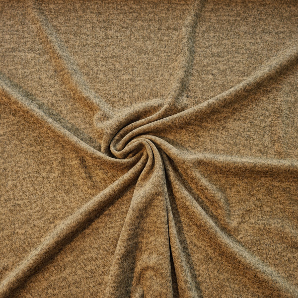 Strickjersey meliert "senf"