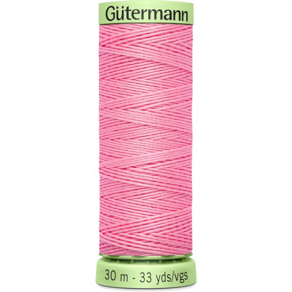 Knopflochgarn - Zierstichfaden - rosa